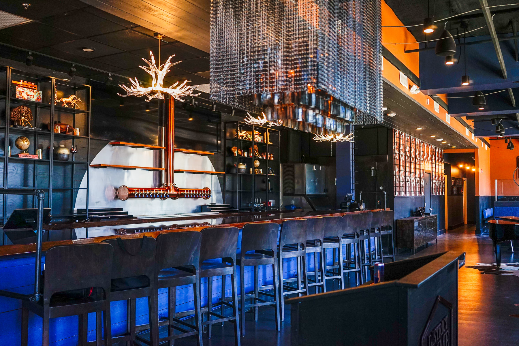 Interior detail at District Prime